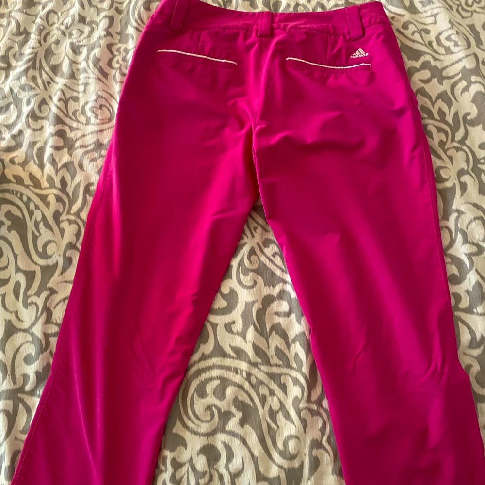 Pink Adidas Golf Pants